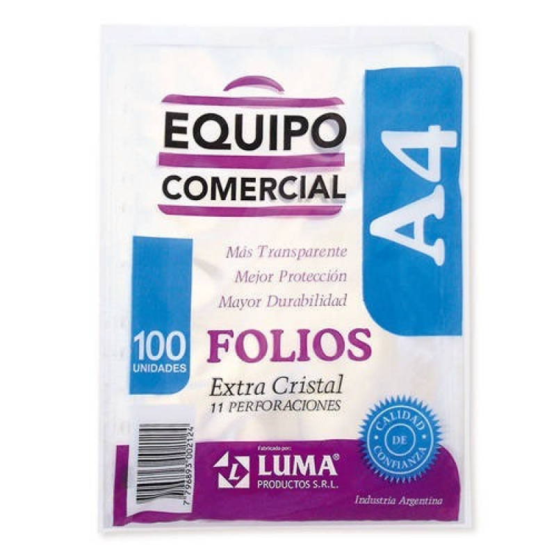 Folios Luma A4 x100u