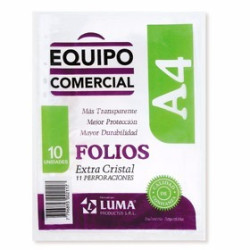 Folios Luma A4 x10u Folios Luma A4 x10u
