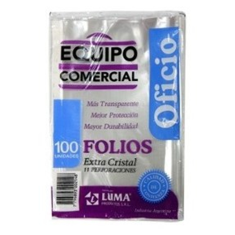 Folios Luma Oficio x100u