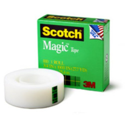 Cinta adhesiva Scotch Mágica 18x33 Cinta adhesiva Scotch Mágica 18x33