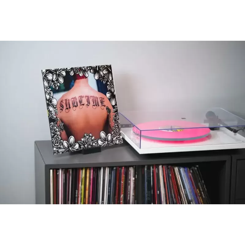 Soporte de pie para vinilos LP - Exhibidor Now Playing