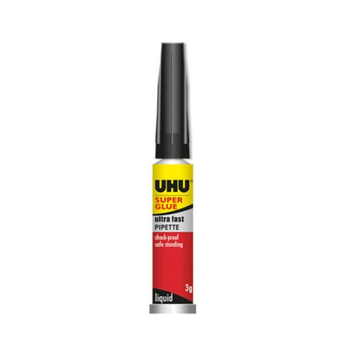 Adhesivo Uhu Super Glue 3grs 