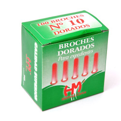 Broches Dorados N° 10 Broches Dorados N° 10