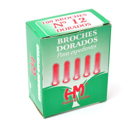 Broches Dorados N° 12 Broches Dorados N° 12