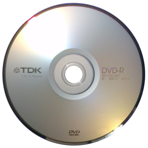 DVD Virgen TDK con sobre