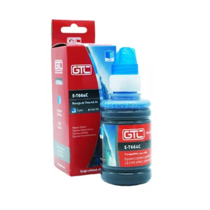 Tinta GTC para Epson 664