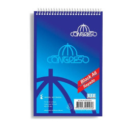 Block Congreso A5 con espiral Block Congreso A5 con espiral