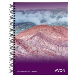 Cuaderno Avon chico de 84 hojas Cuaderno Avon chico de 84 hojas