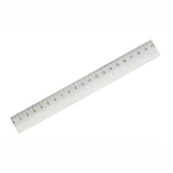 Regla Pizzini cristal 20cms Regla Pizzini cristal 20cms