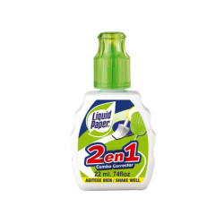 Corrector Liquid Paper 2 en 1 Corrector Liquid Paper 2 en 1