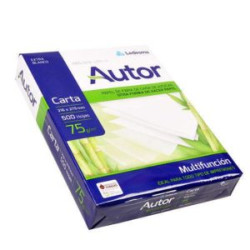 Resma Ledesma Autor Carta 75grs Resma Ledesma Autor Carta 75grs